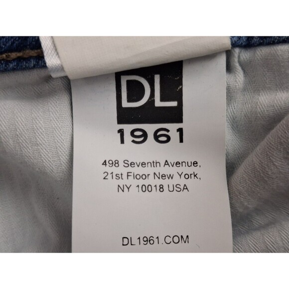 DL1961 Women’s Size 27 Hepburn High-Rise Wide Leg Jeans Light Blue Denim - Picture 9 of 16